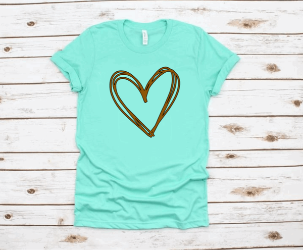 Valentines T-Shirt with Heart