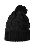 Chunk Twist Knit Beanie w/ Cuff