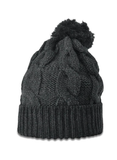 Chunk Twist Knit Beanie w/ Cuff