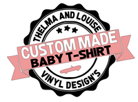 CUSTOM MADE BABY T-SHIRTS