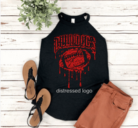 BULLDOGS SPIRIT ROCKER TANK TOPS