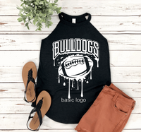 BULLDOGS SPIRIT ROCKER TANK TOPS