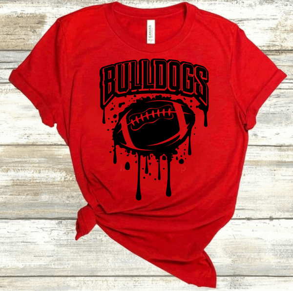 LAWRENCE CO. BULLDOGS DISTRESSED LOGO CREW + TEE – Vinyl