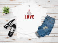 VALENTINES ADULT EFF LOVE T- SHIRT