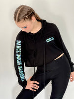 **SALE** DIA LIGHT-WEIGHT CROPPED HOODIE