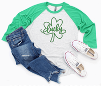 LUCKY RAGLAN T-SHIRT