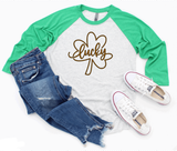 LUCKY RAGLAN T-SHIRT