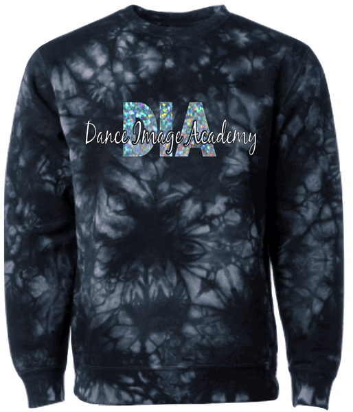 DIA UNISEX TIE DYE CREW NECK SWEATSHIRT